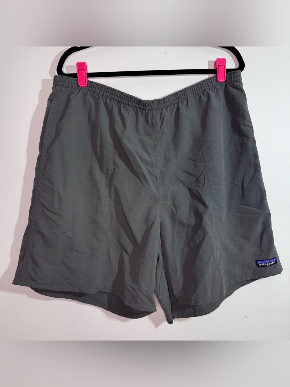 Patagonia Baggies Shorts XXL Gray 6.5” Inseam Recycled Nylon Drawstring